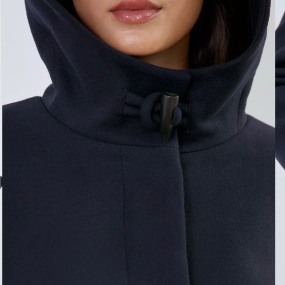 Babaton Black Coat - Size XS - Picture 3 of 6